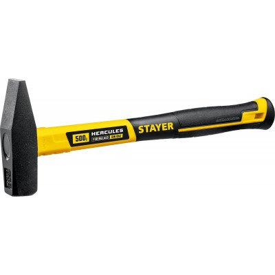 Стаер, Stayer Hercules 500 г молоток слесарный с фиберглассовой рукояткой, 20050-05_z02
