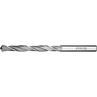 Сверло по металлу 8.0*117мм Стаер, Stayer Professional HSS-R, быстрорежущая сталь P6M5, 29602-8