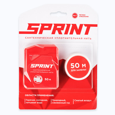Сантехническая уплотнительная нить Sprint 50 м + 50 м