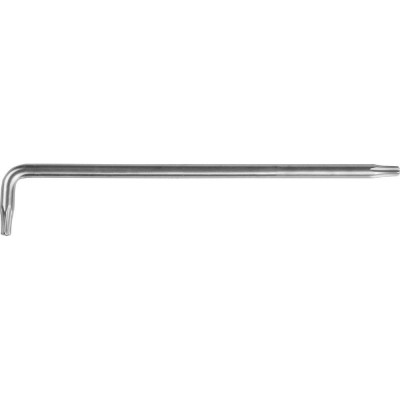 Ключ имбусовый TORX 8, длинный, хромомолибденовая, Cr-Mo, хромосатинированное покрытие, TX 8, Крафтул, Kraftool 
