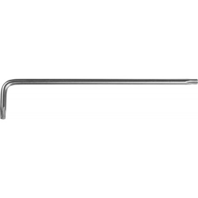 Ключ имбусовый TORX 10, длинный, хромомолибденовая, Cr-Mo, хромосатинированное покрытие, TX 10, Крафтул, Kraftool 