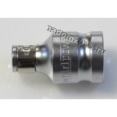 Адаптер биты, шестигран. 1/4в. - квадрат 1/2в, ВирлПауер, WhirlPower 16145-05-1412