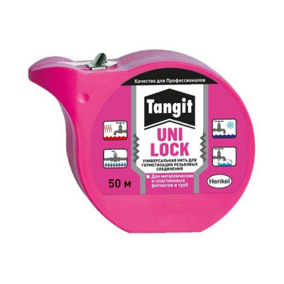 Нить для герметизации Tangit Uni-Lock 50 м в шоубоксе