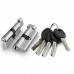 CW50/60, Цилиндровый механизм перфо к/в, Пунто, Punto (A202/110) A2002 Knob110 (55+10+45)мм, Никель, SN, 5 ключей