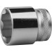 Торцовая головка Зубр Мастер (1/2″), Хромованадиевая сталь, Cr-V, Super Lock, хроматированное покрытие, 30 мм, 27725-30_z02