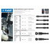 Бита TORX 40*50 мм, магнитная, тип хвостовика E 1/4″, Зубр Профи 26025-40-50-S2