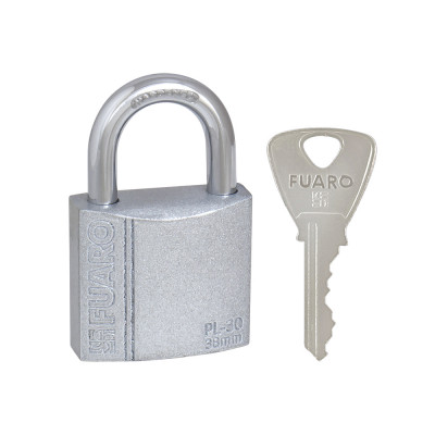 Замок навесной Фуаро, Fuaro PL-PROTEC-3038 3key (PL-30-38) англ.