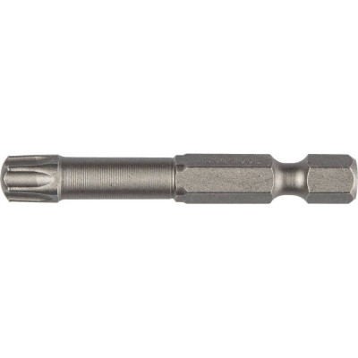 Бита TORX 30*50мм, магнитная, тип хвостовика E 1/4″, хромомолибденовая, Cr-Mo сталь, Крафтул, Kraftool 26125-30-50-2