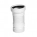 Гофра для унитаза 200-330мм, с лепестками, Мальпини, McAlpine MRWC-F20 R WC