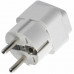 Переходник сетевой универсальный с/з, 16А, ГоПауер, GoPower 25058