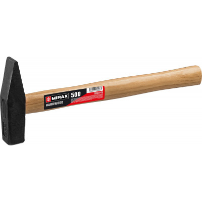 Молоток слесарный 500 г., с деревянной рукояткой, Миракс, Mirax 20034-05