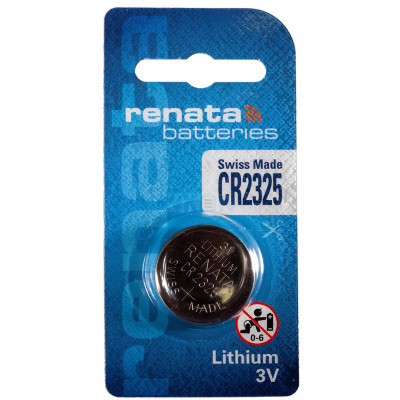 Батарейка CR2325 3V, Литиевый, Рената, Renata