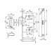 Защелка Фуаро, Fuaro PLASTP96WC-50 (P96WC-50) SSC сатинированный хром