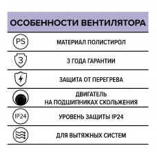 OPTIMA 5 Вентилятор накладной Ø125 мм, Аурамакс