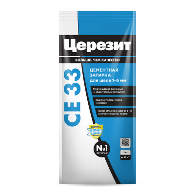 Затирка Церезит CE 33 Комфорт №47, сиена, 2 кг