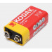 Батарейка Крона 6F22 9V, Высокой мощности Кодак, Heavy Duty Kodak Extra