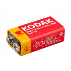 Батарейка Крона 6F22 9V, Высокой мощности Кодак, Heavy Duty Kodak Extra