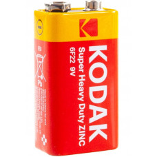 Батарейка Крона 6F22 9V, Высокой мощности Кодак, Heavy Duty Kodak Extra