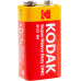 Батарейка Крона 6F22 9V, Высокой мощности Кодак, Heavy Duty Kodak Extra