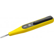 Тестер напряжения Стаер, Stayer Master MaxElectro цифровой со световым индикатором, 12-220В, 125мм, 45290