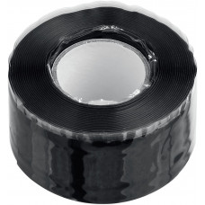 Зубр Силикон черная самослипающаяся аварийно-ремонтная лента, 3м*25мм, 12381-2