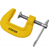 Стаер, Stayer S-25, 25мм, чугунная струбцина, 3215-025