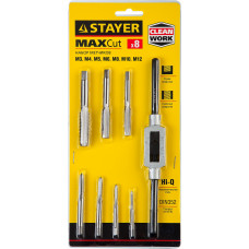 Стаер, Stayer MaxCut 8 предметов, набор метчиков, инструментальная сталь, 28016-H8_z01