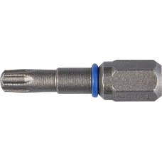 Бита TORX 10*25мм, магнитная, тип хвостовика E 1/4″, хромомолибденовая сталь, Cr-Mo, Зубр Эксперт 26015-10-25-2