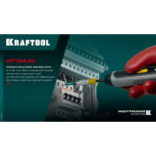 Бита PZ2*150мм, магнитная, тип хвостовика E 1/4″, Крафтул Оптимум, Kraftool Optimum 26124-2-150-5 Бита PZ2*150мм, магнитная, тип хвостовика E 1/4″, Крафтул Оптимум, Kraftool Optimum 26124-2-150-5