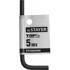 Ключ имбусовый шестигранный HEX 5мм, Stayer 27405-5