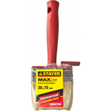 Макловица Стаер, Stayer Master Universal, светлая щетина, пластмассовый корпус, 3х7см, 01824-07