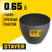 Чашка для гипса, 0.7л, Ø120*90мм, высокая, Stayer 0608-1