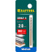 Сверло по металлу 2.0*49мм Крафтул, Kraftool Cobalt-8, Кобальт М42, HSS-Co(8%), 29656-2