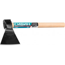 Сибин Турист, 600/800 г, 390мм, кованый топор с округлым лезвием, 20673