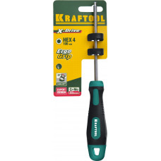 Крафтул, Kraftool Х-Drive, HEX4*100, отвертка, 250075-4-100
