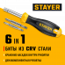 Комбинированная отвертка Стаер, Stayer Hercules 6-in-1, 2517